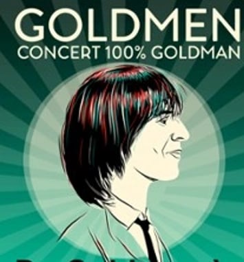 Goldmen Concert 100% Goldman : De Goldman à Frédéricks Goldman Jones, Tournée 2026