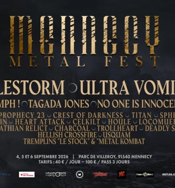 Mennecy Metal Fest 2026 affiche
