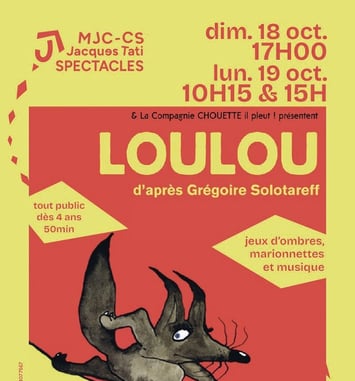 Loulou  D’après l'œuvre de Grégoire Solotareff