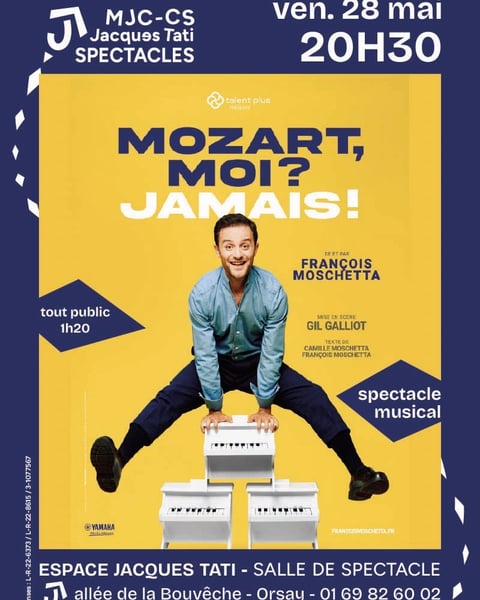 Mozart, Moi jamais ! François Moschetta