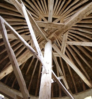 Visite libre du pigeonnier à dénichoir mobile du château du Mesnil-Voysin à Bouray sur Juine