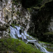 La grande cascade en eau