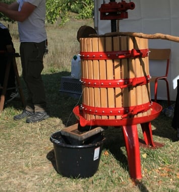 Atelier pressage de pommes