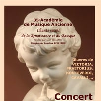 Grand concert de la 35e Académie de Musique Ancienne d’Étampes
