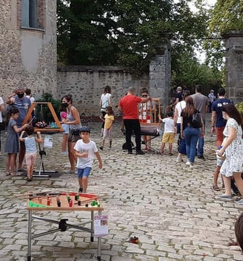 Jeux géants en bois