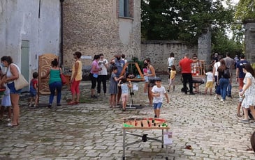 Jeux géants en bois
