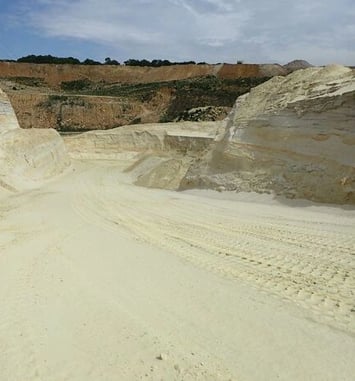 Visite de la carrière du Déluge