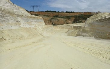 Visite de la carrière du Déluge
