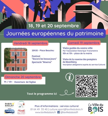 Visite guidée du centre ville de La Ville du Bois