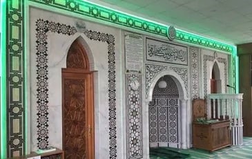 Visite de la mosquée de la paix