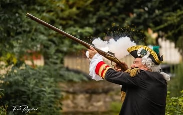 Les chevaliers du noble jeu de l'arquebuse au XVIIIème siècle