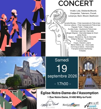 Concert musique du grand siècle — Ensemble instrumental Notesolidaires