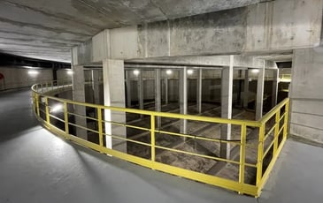 Visite des bassins de régulation des eaux pluviales