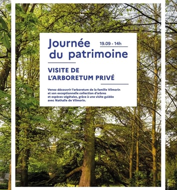 Visite de l'Arboretum privé Vilmorin