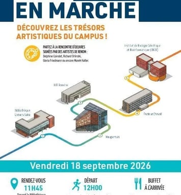 L'art en marche : une pause déjeuner au cœur de la création contemporaine