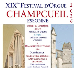 XIXème Festival d'Orgue à Champcueil