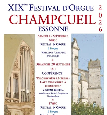 XIXème Festival d'Orgue à Champcueil