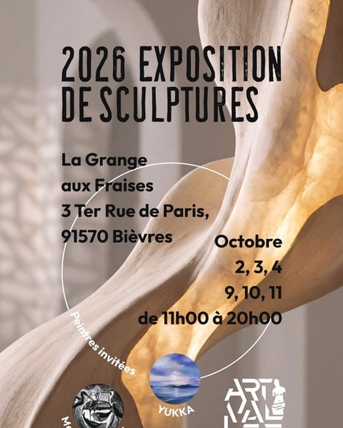 Exposition de Sculptures ARTVALLÉE à Bièvres