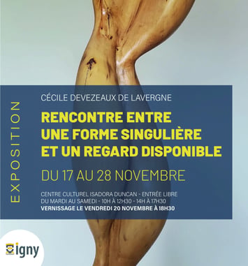 Rencontre entre une forme singulière et un regard disponible : Cécile Devezeaux de Lavergne