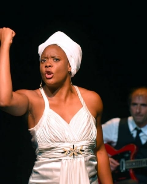 Portrait de Ludmilla en Nina Simone