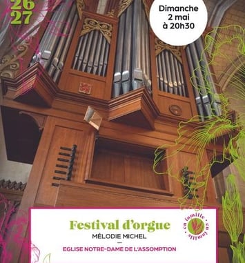 Concert d'orgue de Melodie Michel