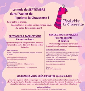 Spectacle Dans ma maison