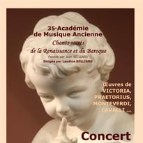 Concert de la 35ème Académie de Musique Ancienne d'Etampes
