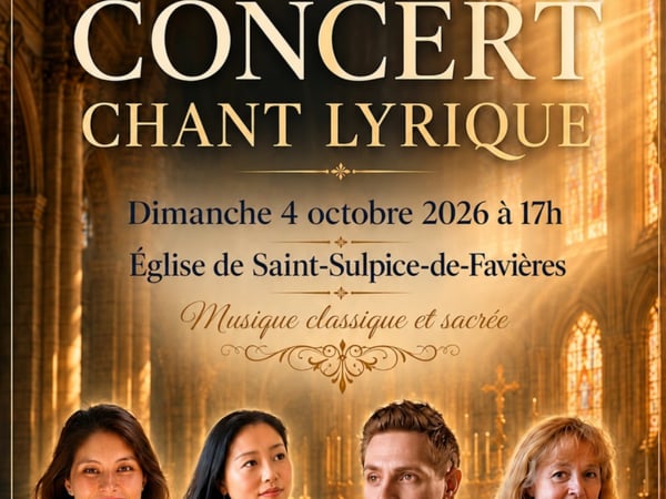 Concert chant lyrique