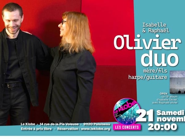 Isabelle et Raphaël Olivier - Duo - Mère/fils, harpe/guitare