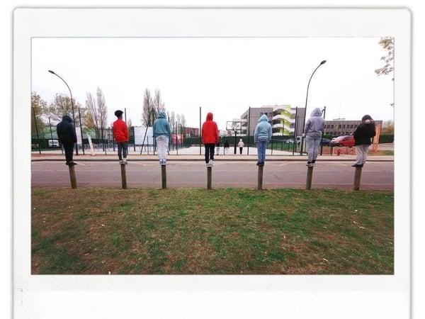 Corps dans l'espace urbain