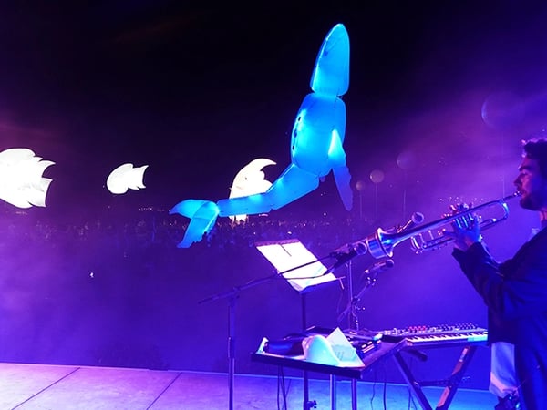 Abysciel - Compagnie Aérosculpture