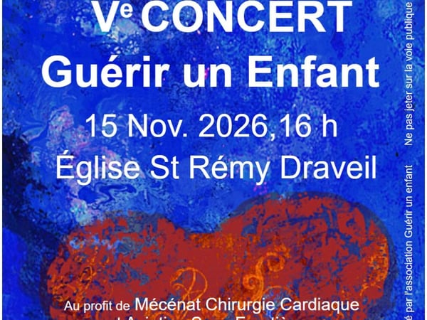 Ve Concert Guérir un Enfant