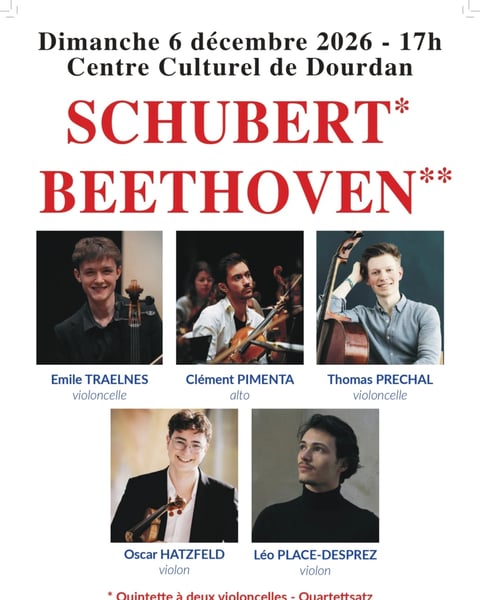 Concert Schubert Beethoven